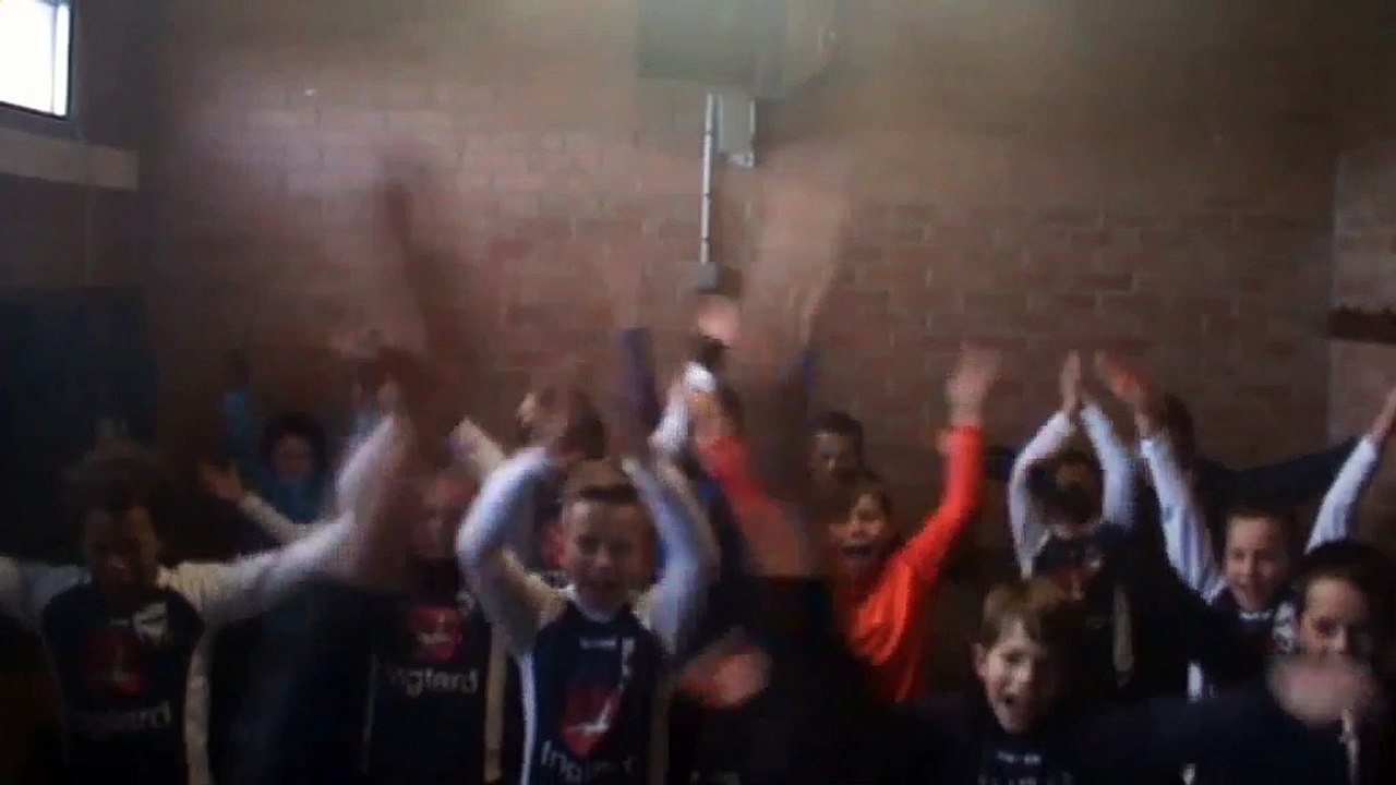 Clapping de nos U11 après leurs victoires de ce week end