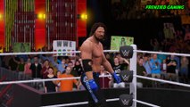 WWE 2K17 AJ Styles Vs Roman Reigns WWE World Heavyweight Championship Extreme Rules 2016