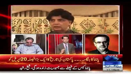See What Shahid Masood Is Saying On Panama Verdict, Watch Kashif Abbasi's Reaction
