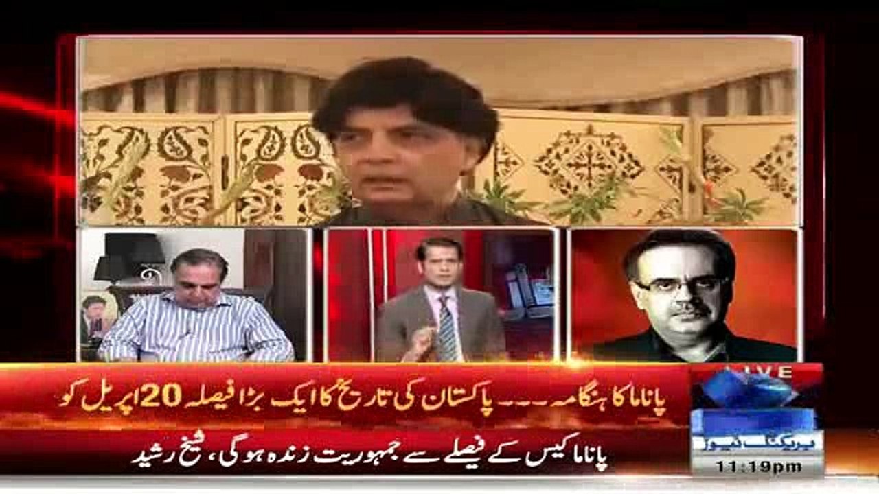 See What Shahid Masood Is Saying On Panama Verdict, Watch Kashif Abbasi's Reaction