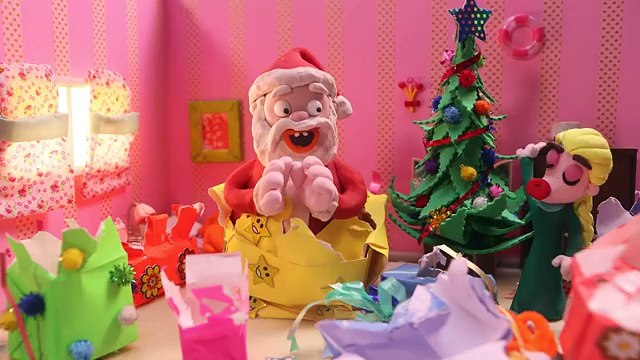 BAD Christmas Gifts from Santa Claus - Zombie, Dragon, Pranks Elsa Frozen Stop Motion