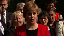 Nicola Sturgeon vows to protect Scotland