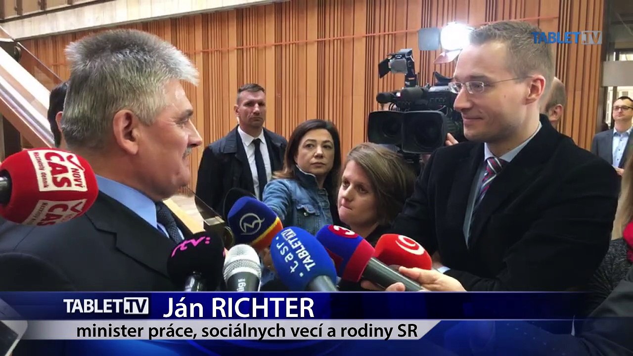 ZÁZNAM: Ján Richter reaguje na protikorupčný pochod