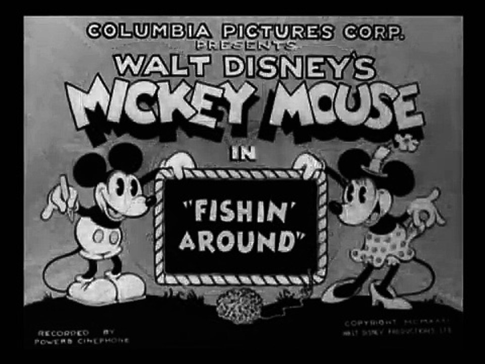 Mickey Mouse - Fishin Around - 1931