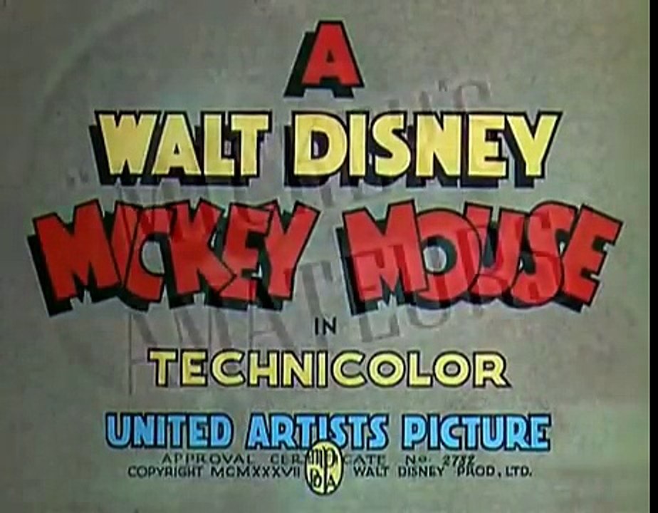 Mickey Mouse - Mickey's Amateurs - 1937