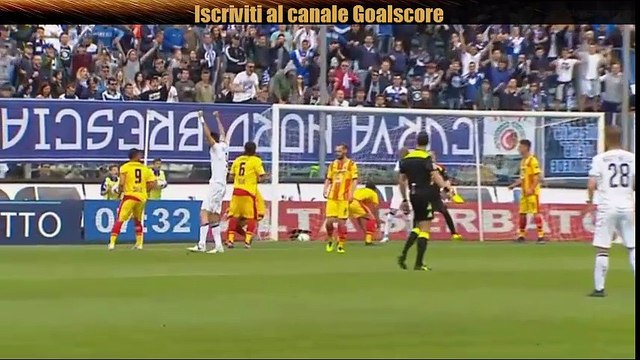 Brescia - Benevento 1-0 Gol e sintesi HD - Serie B 36^esima giornata 17.4.2017