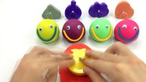 Learn Colors With Play Doh for Children Toddlers - Angry Birds and Learn Colours Videos for Kids