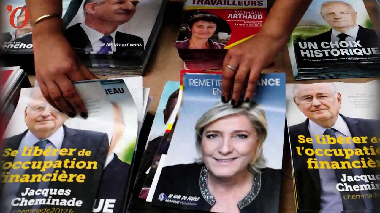 Sondage présidentielle : Macron et Le Pen en ba...