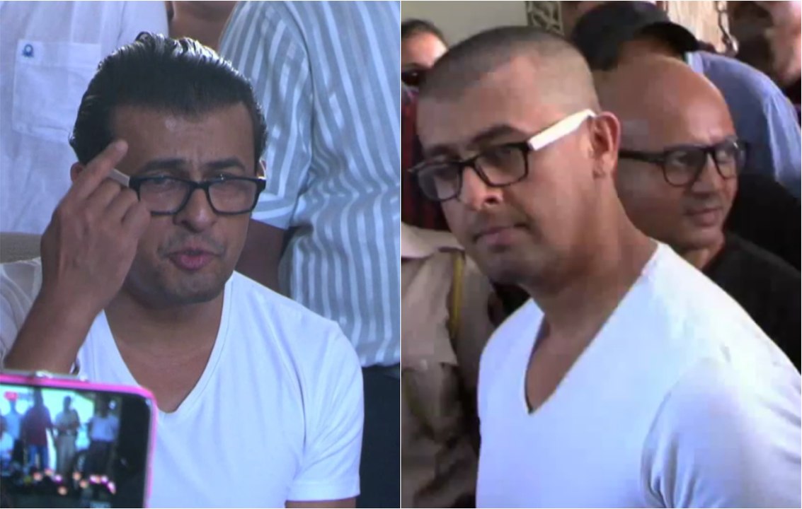SONU NIGAM BEFORE AND  AFTER