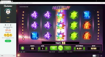 Hur man spelar Starburst slot