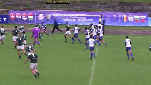 REPLAY BULGARIA / ISRAEL - RUGBY EUROPE U18 CONFERENCE 2 - 2017 - SLOVAKIA