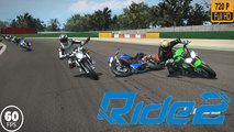 RIDE 2|Drag race|American Highway|Brutale 800 Dragster Vs Street Triple R|PC/PS4/Xbox gameplay 2017|[720p]60 fps