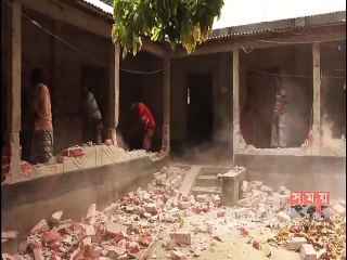 অবশেষে দখলমুক্ত হলো প্রমথ চৌধুরীর পৈত্রিক ভিটা