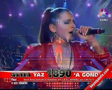 (O Ses Türkiye Final) Ayda Mosharraf İsyan Büyük Final Performansı VİDEO İZLE