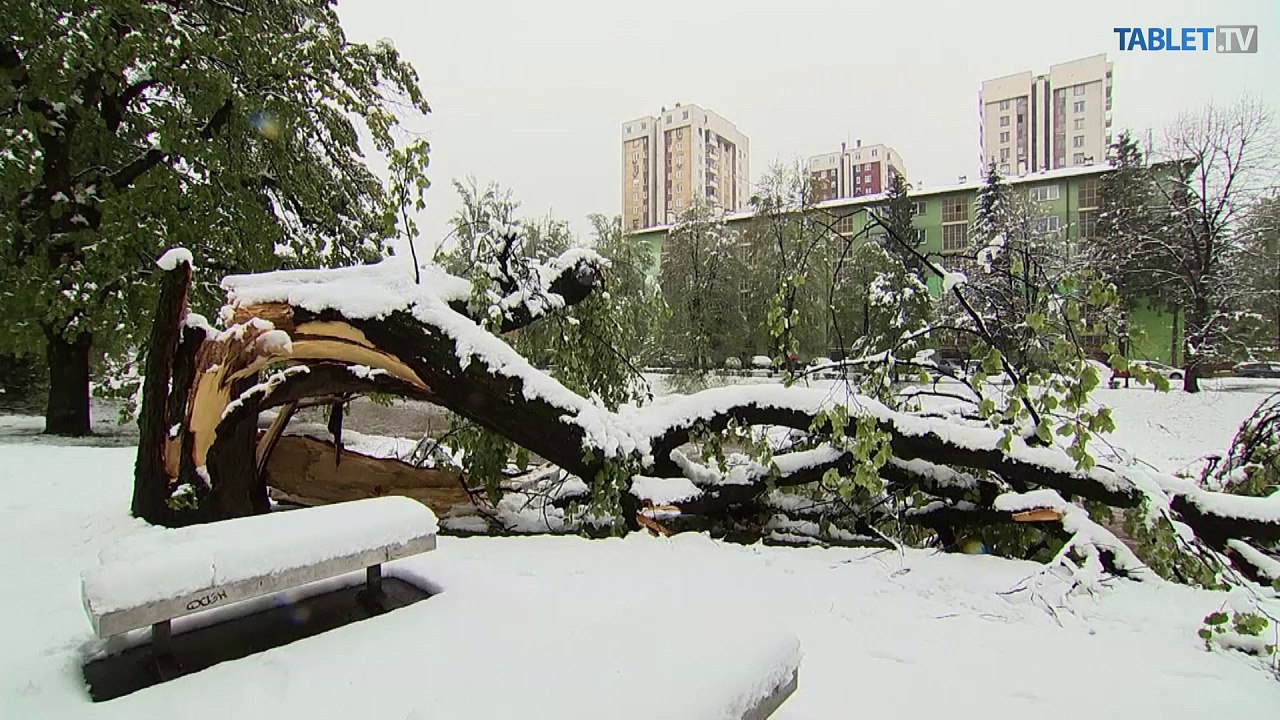Aprílový sneh prekvapil aj krajiny Západného Balkánu