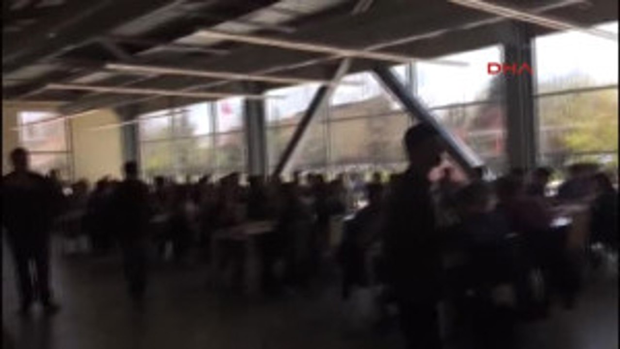 Eskişehir Üniversite Yemekhanesinde Arbede-1