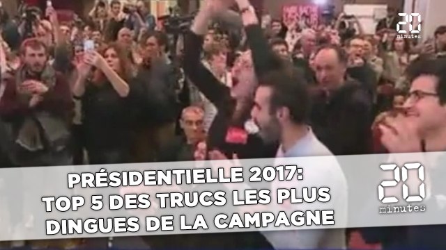 Présidentielle 2017: Top 5 des trucs les plus dingues de la campagne