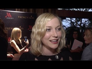 Georgina Haig INTERVIEW "French Kiss" Short Film World Premiere Red Carpet
