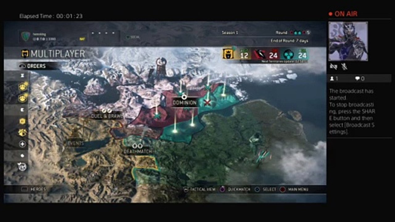 hemnking's Live PS4 Broadcast
