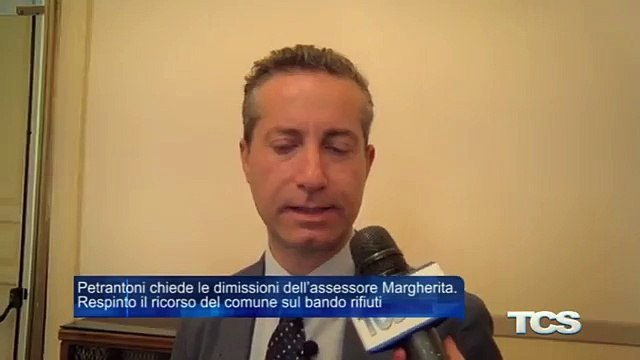 Petrantoni chiede le dimissioni dellassessore Margherita. Respinto il ricorso del comune sul bando