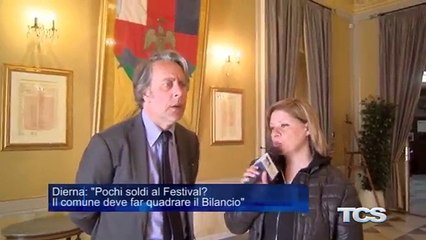 Dierna Pochi soldi al Festival Il comune deve far quadrare il Bilancio