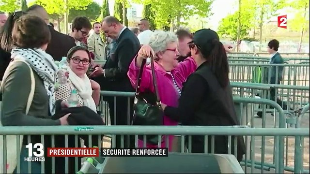 Présidentielle : les meetings des candidats placés sous haute sécurité