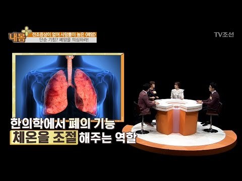 폐암, 단순 기침도 의심하라! [내 몸 플러스] 48회 20170305