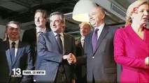 Alain Juppé et François Fillon en visite ce matin dans les locaux de Deezer