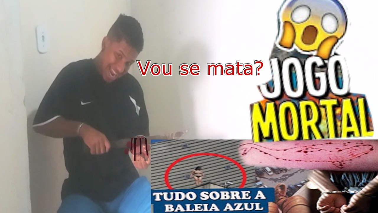 JOGUEI BALEIA AZUL O JOGO SUICÍDA E OLHA NO QUE DEU #Bluewhalechallenge