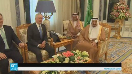 ماذا بحث وزير الدفاع الأمريكي مع الملك سلمان؟