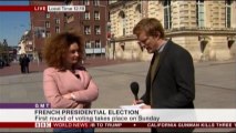 BBC フランス大統領選挙　メランション（Jean-Luc Mélenchon）支持者にインタビュー　(日本時間4/19   午後7時)