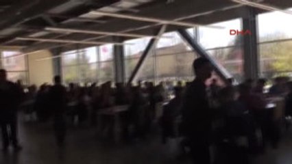 Eskişehir Üniversite Yemekhanesinde Arbede-2