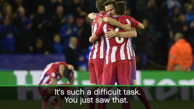 Atletico players relish semi-final berth