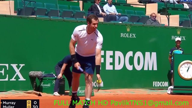 Andy Murray vs Gilles Muller