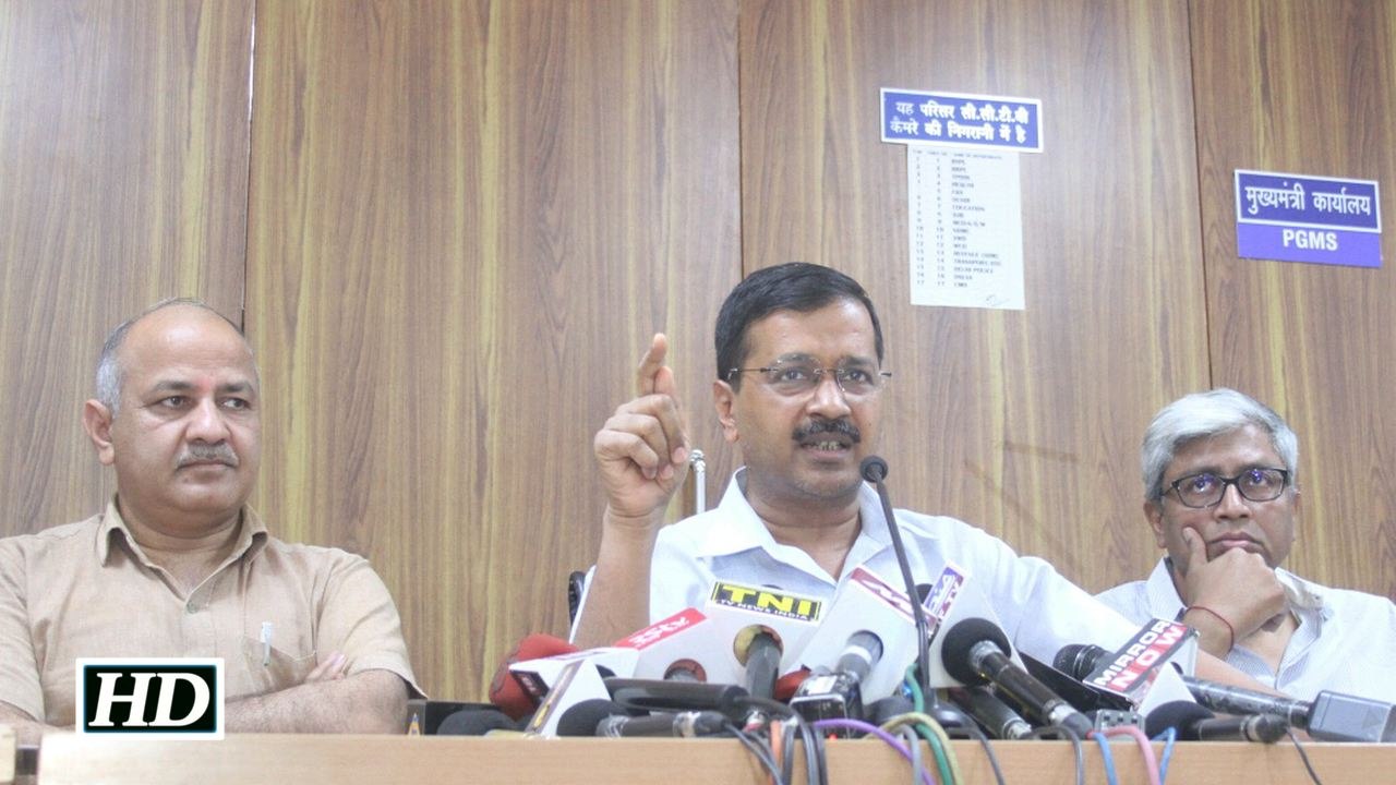 Don't waste votes on Congress, says Kejriwal
