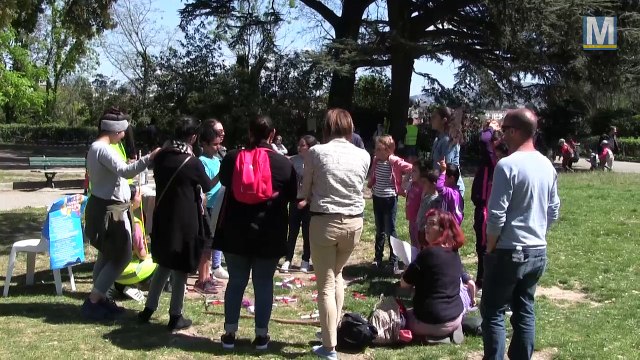 La chasse aux oeufs solidaire du Secours populaire