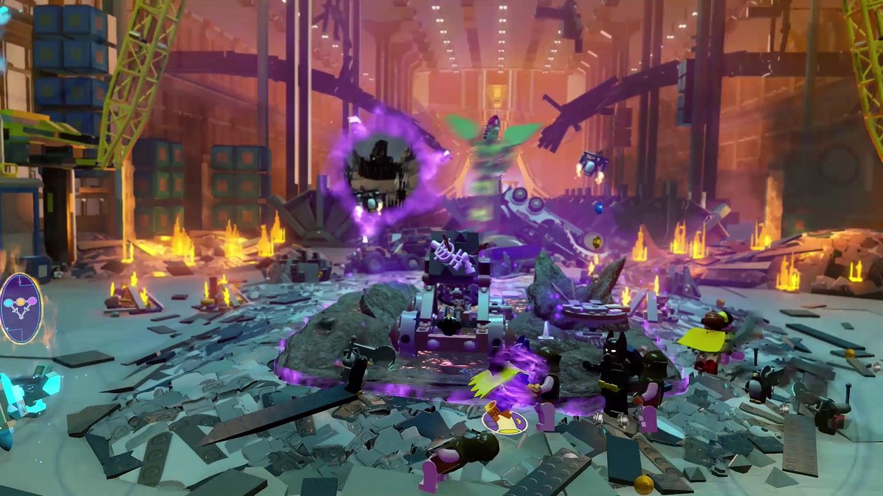 The LEGO Batman Movie 2017 Episode 1 Batman, Robin, Batgirl vs Joker, Two-Face, Poison Ivy