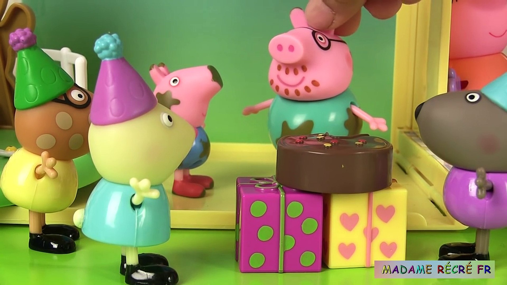 Peppa Pig Jouets Anniversaire Gâteaux Cupcakes en Pâte à Modeler - video  Dailymotion