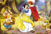 Puzzle Game Snow White And Seven Dwarfs - Disney - Rompecabezas - Puzle Kid