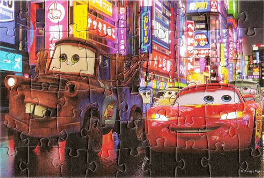 Puzzle Game Cars Sir Tow Mater, Mcqueen - Disney - Jigsaw Puzzles - Puzle Kid