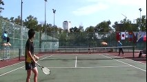 【スーパープレイ集】マレーシアインターナショナルソフトテニス大会・女子オープンシングルス・決勝　貝瀬（日本）vs 吉田（日本）