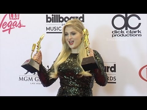 Meghan Trainor PRESS ROOM Billboard Music Awards 2015 - WINNER