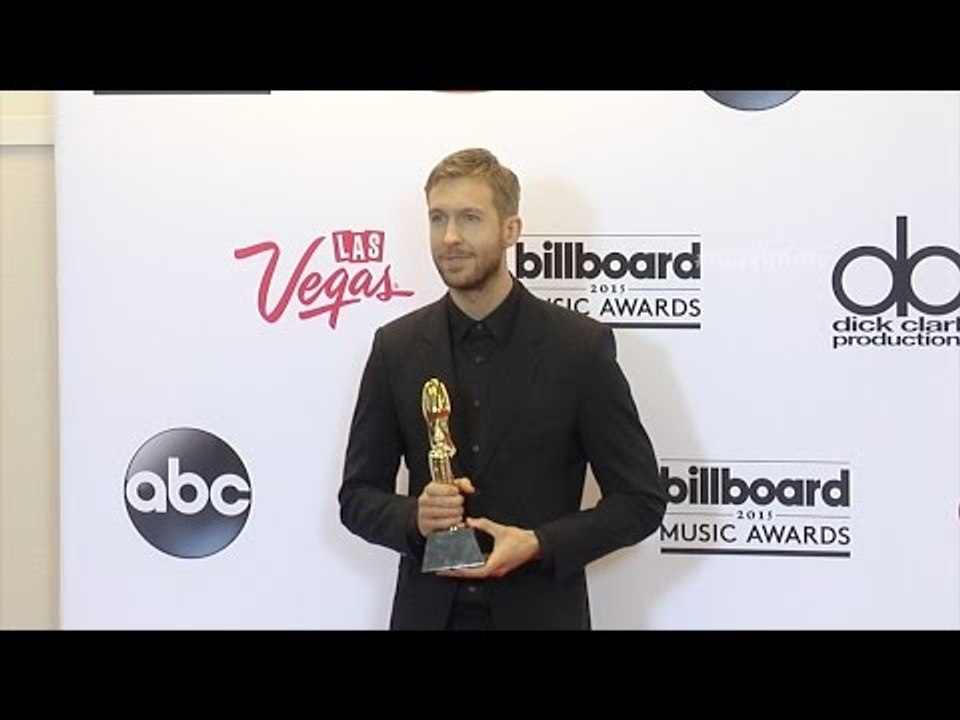 Calvin Harris PRESS ROOM "Billboard Music Awards 2015" - WINNER
