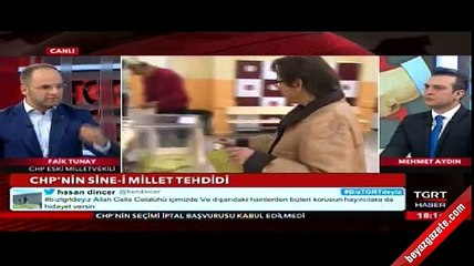 Eski CHP'li Faik Tunay: Sizin basiretsiz, beceriksiz yöneticileriniz