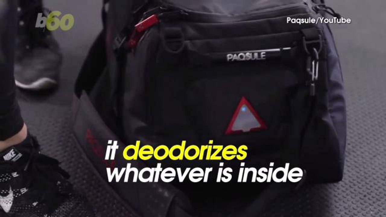 This Self-Cleaning Bag Will Keep Your Gym Clothes Smelling Fresh