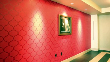 Short Walking Tour of the hallway and lobby of the Guest House At Graceland opening weekend 2016