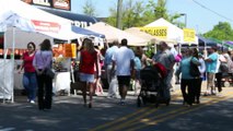 Venders at the 2016 Magnolia Festival in Gardendale