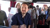 PABLO IGLESIAS (Podemos) en la 'Ruta del TRAMABÚS' (17-04-2017)