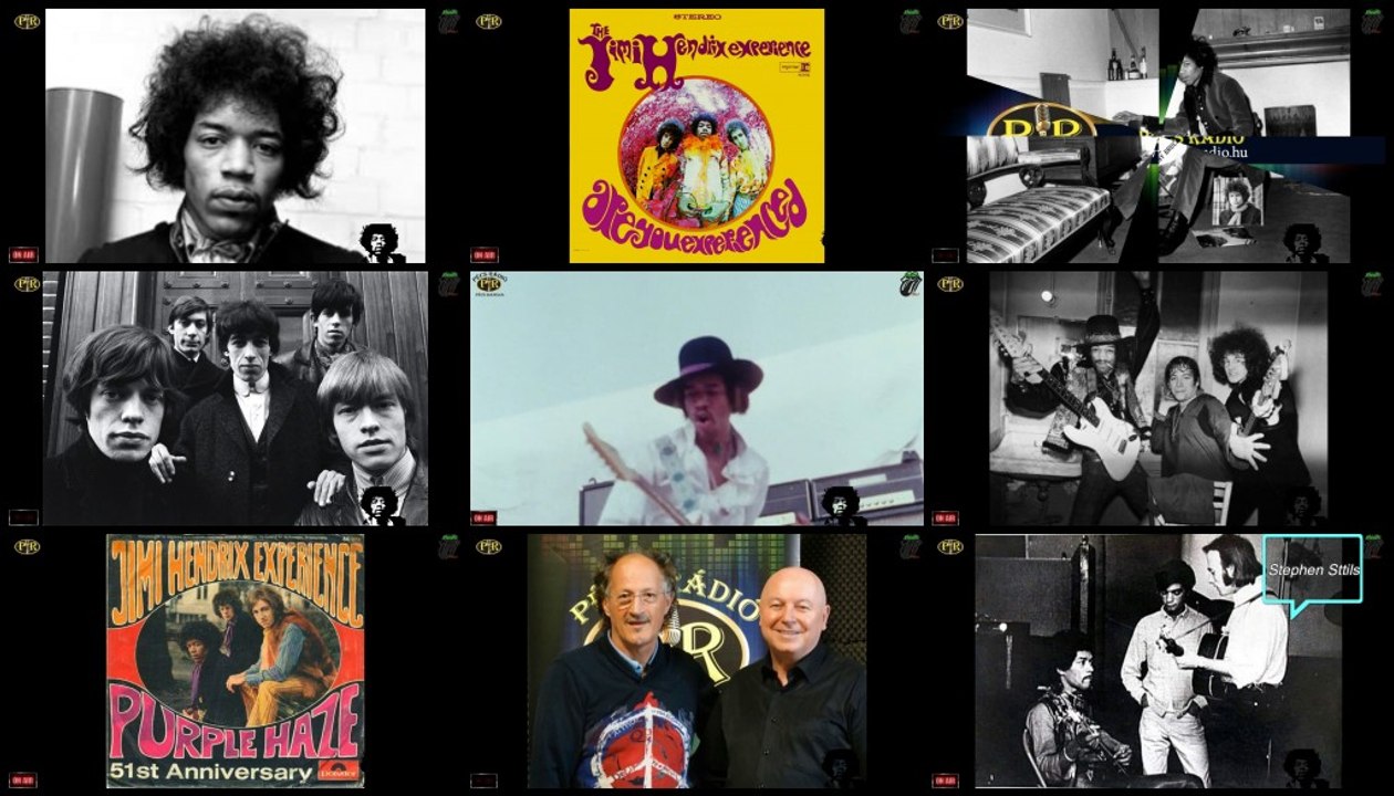 "Rock - ságok"2, Jimi Hendrix műsor, Pécs rádió