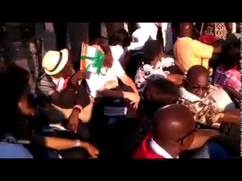 Marche pour la libération du président Laurent Gbagbo à Paris